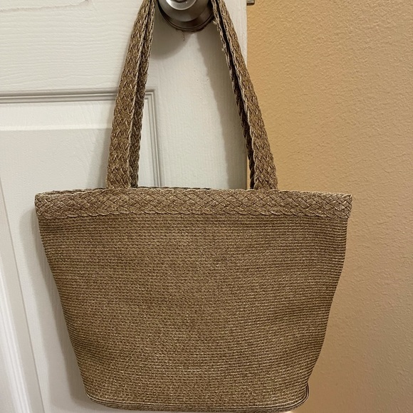 ERIC JAVITS STRAW BAG - Picture 2 of 16